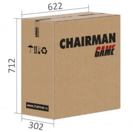 Кресло для геймеров CХАИРМАН ДРАЙВ (ГАМЕ) 9 Новое (НЕВ) Черный-оранжевый / CHAIRMAN (GAME) (NEW)