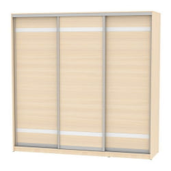 Шкаф-купе B-230х235х60-3(ДМ-D9D9D9)