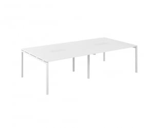 Стол переговорный Сигма СГ.275.ВХ.44.ВХ Белый / Sigma SG.275.WH.44.WH