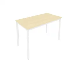 Стол письменный на металлокаркасе SLIM SYSTEM С.СП-4.1 Клен-Белый