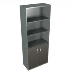 Шкаф для документов СТ-1.1 Венге/металлик