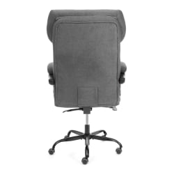 Кресло Чиеф металБЛ ткань, серый, КУБ 05/ТВ-12 / Chief metalBL KUB 05/TW-12