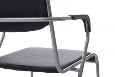 Кресло Nix Plus RCH OMKL-03 Черный/Металл окрашенный Хром