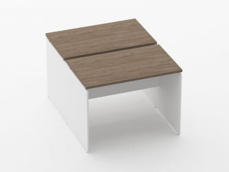 Рабочий модуль Deka ЛДСП каркас 75.125.10 Дуб Верцаска/Белый