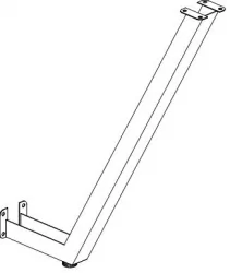 Опора столешницы 40х40 ONIX О.R-O.S