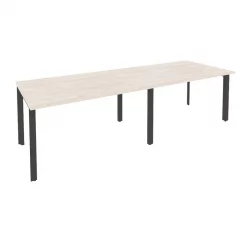 Стол переговорный (2 столешницы) ONIX O.MP-PRG-2.3 Денвер Светлый/Антрацит