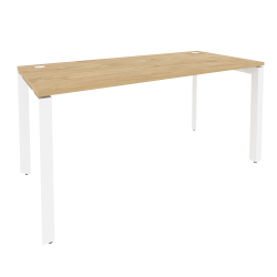Стол рабочий на П-образном м/к ONIX O.MP-SP-4.7 Тиквуд Светлый/Белый