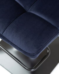 Стул барный ДОБРИН ДОМИНИC (темно-синий велюр (МДЖ9-118)) 2 шт / DOBRIN DOMINIC (MJ9-118))