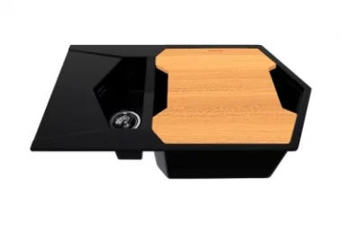 Разделочная доска Kit Kraken POND массив бука дерево 450*429*25 78171