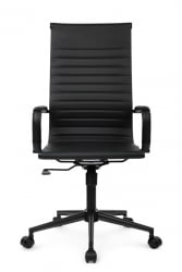 Кресло Хуго РCХ 6002-1СЕБ Черный/Металл Черный / Hugo RCH 6002-1SEB