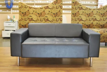 Кухонный уголок БруноNZ кожа Черный