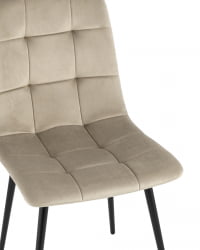 Стул Одди велюр бежевый 4 шт. комплект