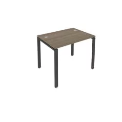 Стол письменный МЕТАЛ СЙСТЕМ Б.СП-1 Вяз/Антрацит / METAL SYSTEM