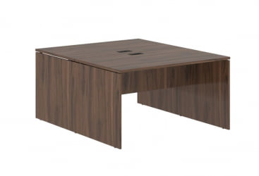 Рабочая станция EDIS ED2ST 1380 Дуб Денвер темный Мокко