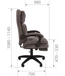 Кресло руководителя CХАИРМАН ДОМ (Хоме) 442 Коричневый / CHAIRMAN (Home)
