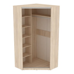 Детский шкафы-купе Белла(H9)2300х1153х1153(ДСС-Белый-D8D8)