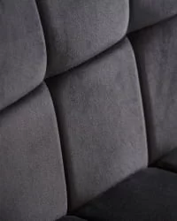 Стул барный DOBRIN DOMINIC Черный велюр MJ9-101