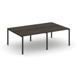 Рабочая станция двухсторонняя на 4 места CONCEPT CN.DRS-006 Дуб Мали Черный