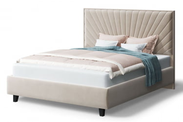 Кровать Леона, 2000x1600мм, бежевый