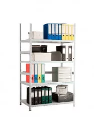 Стеллаж MS 185/70х60/4 Серый