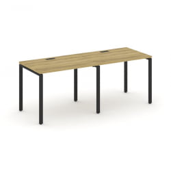 Рабочая станция на 2 места CONCEPT CN.ORS-001 Дуб Винченцо Черный