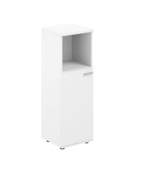 Шкаф средний с нишей левый Sigma SG.844.WH.WH.L Белый