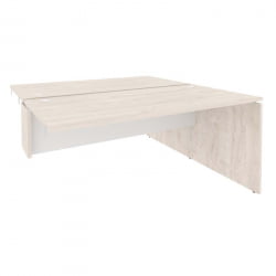 Стол-приставка двойной к опорным элементам ONIX O.D.SPR-4.8 Денвер Светлый/Белый