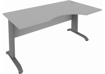 Стол криволинейный правый Рива ПЛ.СА-1 Пр Серый / Riva