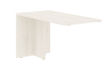 Брифинг-приставка ЕДИС ЕДБ 1367 Ясень Траун Белый / EDIS EDB