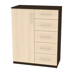 Комод Калисто(K36)1147х902х468ручкарейлинг160мм(Венге-ДМ)