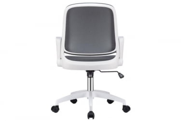 Кресло В-158 Белый Пластик/Серый / W-158