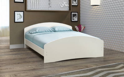 Кровать на уголках №2 1400*2000 Дуб млечный