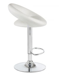 Стул барный DOBRIN MIRA (белый) 2 шт