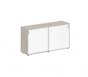 Шкаф-купе низкий с замком Sigma SG.701.OD.WH Дуб темный Белый