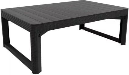 Столик Lyon rattan table Графит