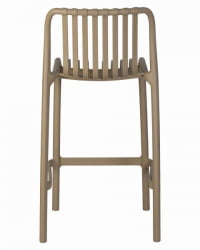 Стул полубарный DOBRIN CHLOE (бежевый) 4 шт