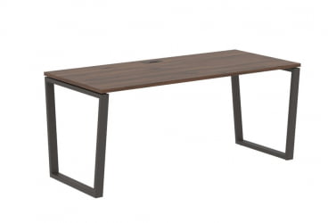 Стол письменный EDIS EVST 1780 Дуб Денвер темный Мокко