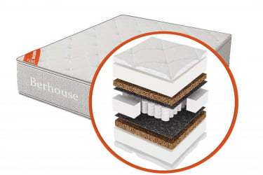 Матрас Mega холкон-кокос (Berhouse) Размер: 800х1900 мм
