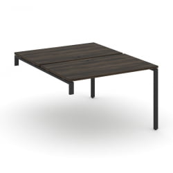 Двойной стол-надставка на опорную тумбу CONCEPT CN.DSN-002 Дуб Мали Антрацит