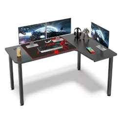 Угловой компьютерный стол EUREKA ERK-CD-L01R-60B Black