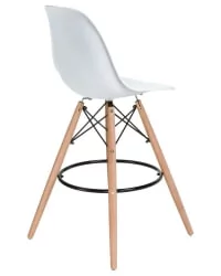 Стул барный DOBRIN DSW BAR Белый W-02