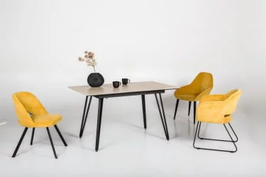 Большой обеденный стол Диего 140-180 white Дуб Корбридж