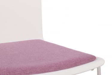 Кресло Simple X-19 Белый/Розовый