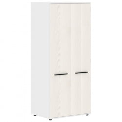 Гардероб EDIS ECWS 85 Ясень Траун Черный Белый