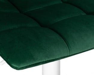 Стул барный DOBRIN TAILOR WHITE (зеленый велюр (MJ9-88)) 2 шт