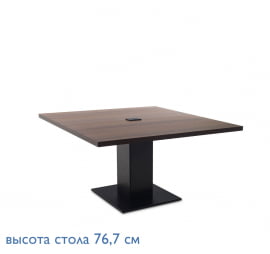 RENZ/TESLA Стол д/перегов L140 ЭВКАЛИПТ МОРЕН/ЧЕРН 104 401 ECL BL