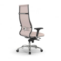 Кресло руководителя Мetta L 1m 46/4D Infinity Easy Clean (MPES) Комплект 1 Молочное
