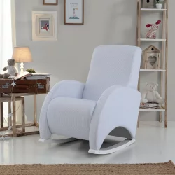 Кресло-качалка Micuna Wing Confort White/Soft Grey