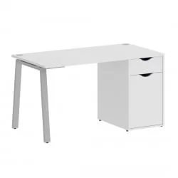 Cтолик для ноутбука HOME OFFICE VR.SP-3-138.1.A Белый/Серый металл