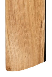 Стол раскладной Combi Glass 120-150 Automatic Natur/Dark matte glass